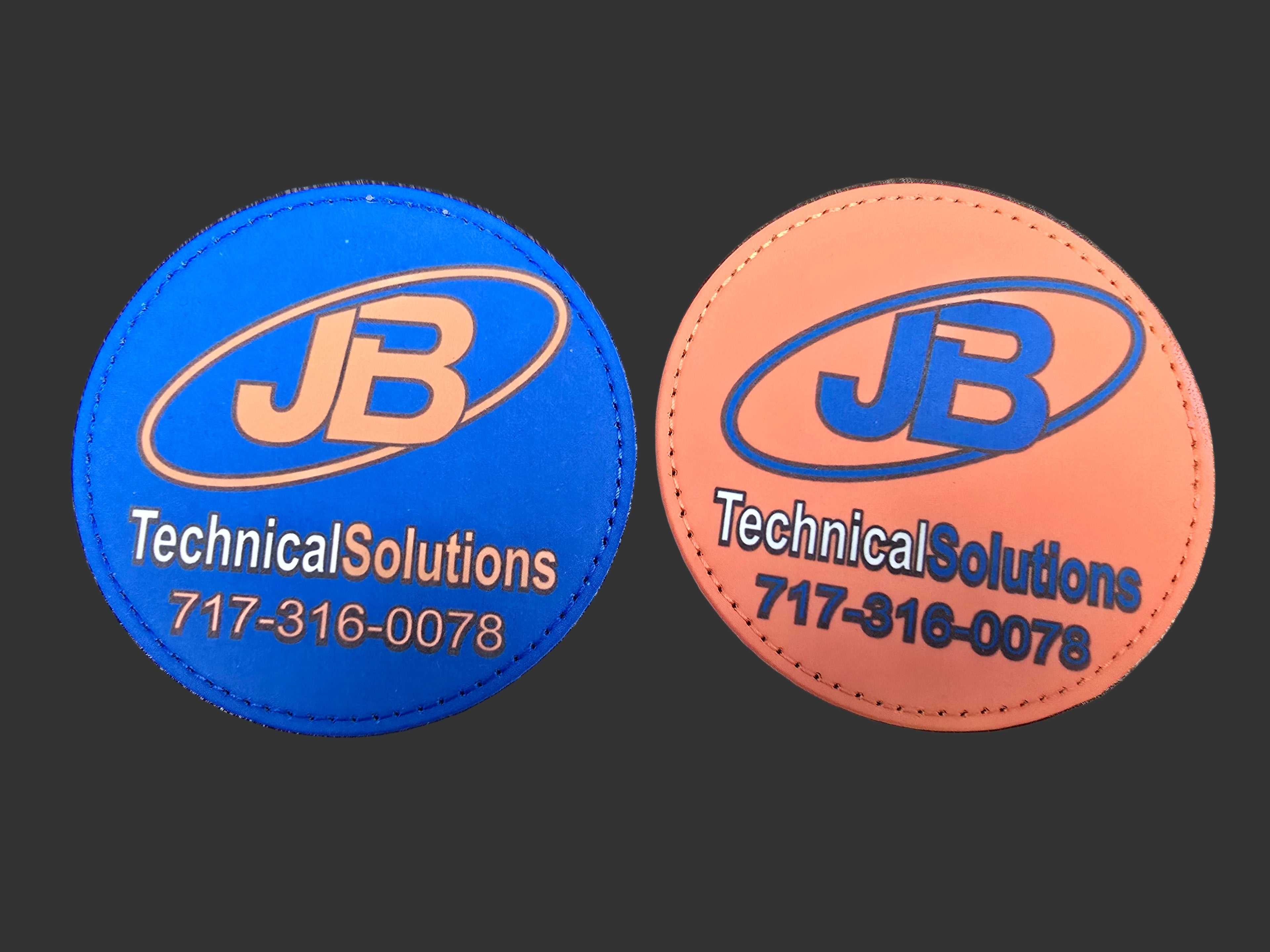 Stitched Coaster w/ logo